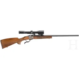 Ruger No. 1 valblokgeweer, met Zeiss-kijker