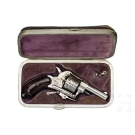 Revolver Bulldog inconnu, dans un écrin