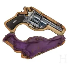 Ukendt vipperevolver, med kassette