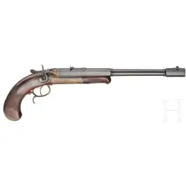 Pistolet de tir Felix Arnd, vers 1900