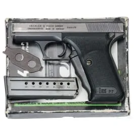 Heckler & Koch Mod. P 7, v krabici