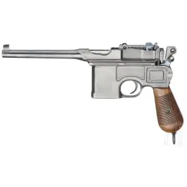 Mauser Mod. C 96 "Prewar Commercial", s pouzdrem na pažbu