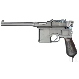 Mauser Mod. C 96 "Pre-war Commercial", s kazetou