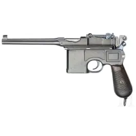 Mauser Mod. C 96 "Pre-war Commercial", s kazetou
