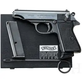 Walther (Ulm) Mod. PP, cal. 9mm Browning Court