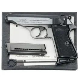 Walther (Ulm) Mod. PP, en boîte
