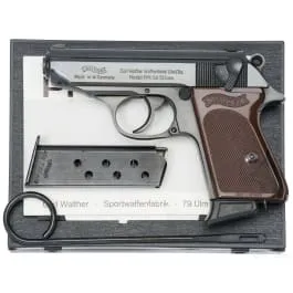 Walther (Ulm) Mod. PPK, डिब्बे में
