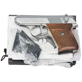 Walther Mod. TPH, Interarms, स्टेनलेस स्टील, डिब्बे में