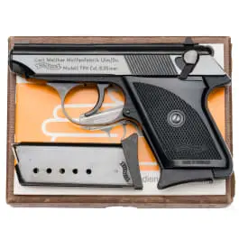 Walther Mod. TPH, डिब्बे में