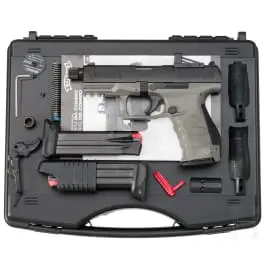 Walther Mod. PPQ, у кейсі