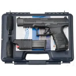 Walther Mod. PPQM2, у кейсі