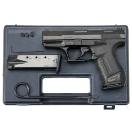 Walther Mod. P 99, i kuffert