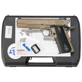 Walther Mod. Colt Gold Cup, en mallette