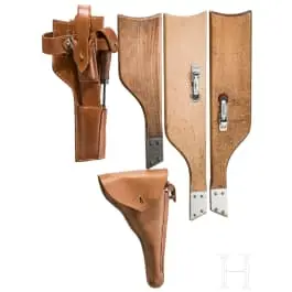 Lot de plaques de tir et étuis de pistolet