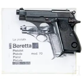Beretta Mod. 70, dans sa boîte