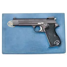SIG P210-6, dans sa boîte