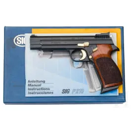 SIG P210-6, dans sa boîte
