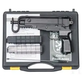 Czech Small Arms Mod. Sa vz 61, in a case
