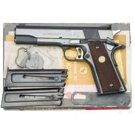 Colt National Match .38 Special, orijinal kutusunda
