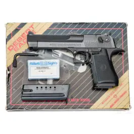 IMI Desert Eagle, u kutiji