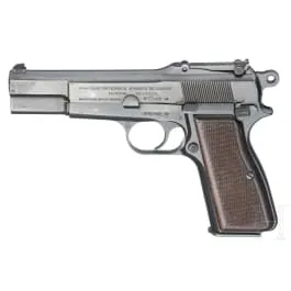 FN Mod. 35 Capitan, med kolbe og hylster, 1939