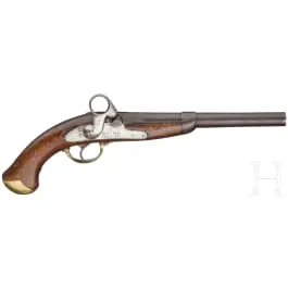 Pistolet à percussion de dragon M 1848