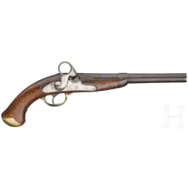 Pistolet à percussion de dragon M 1848