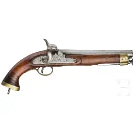 Pistolet à percussion transformé New Land Pattern pour l'East India Company, vers 1810