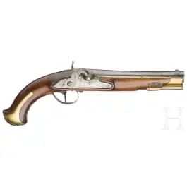 Aangepast infanterie-officierspistool M 1798, circa 1840