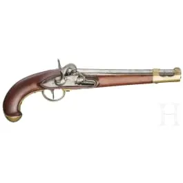 Aangepast pistool M 1828, systeem Augustin