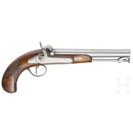 مسدس ضباط بمقبض قابل للطي، Ferdinand Fruwirth، نحو 1850