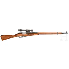 Izhevsk Mod. M 1891/30, snajper, s optikom PE, 1936
