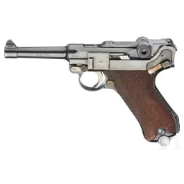 Parabellum Mauser 1940, commerciale, con custodia, contratto svedese