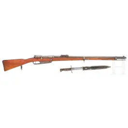 Loewe Mod. Gewehr 88/05, met bajonet