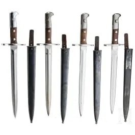 Четыре швейцарских штыка K 31