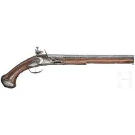 Militair vuursteenslotpistool, circa 1700