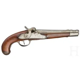 Pistolet à percussion de cavalerie M 1816/43 U-M