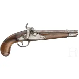 Pistolet à percussion adapté M 1826/42 U-M