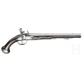 Pistolet de cavalerie à silex, Suhl, début du 18e siècle
