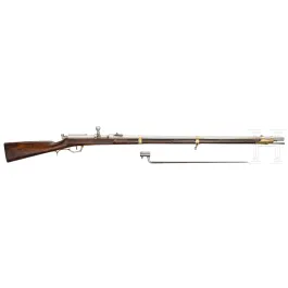 Fusil d'infanterie M 1841 avec baïonnette, Saarn