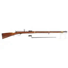 Fusil d'infanterie M 1862, Spandau, avec baïonnette