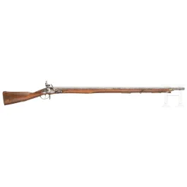 Fusil de infantería de chispa del Círculo de Suabia, hacia 1800