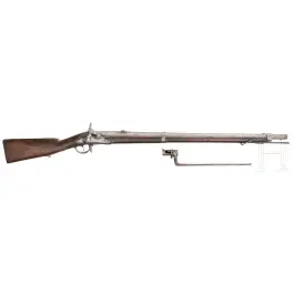 Fusil de tir à percussion adapté 1817/30, avec baïonnette, Oberndorf