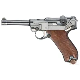 Pistool 08, DWM, 1912, zonder koppelingsstrip