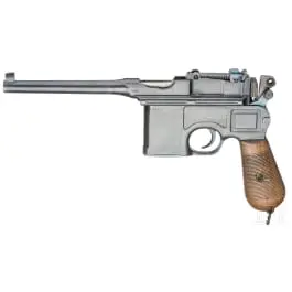 Mauser Mod. C 96 "Wartime Commercial", avec étui de crosse