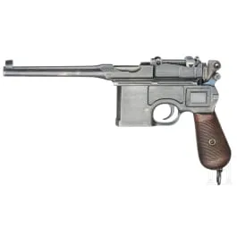 Mauser Mod. C 96/16, con caja de culata