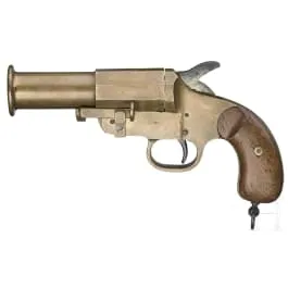 Pistolet de signalisation Stantien & Becker à canon unique (système Weber), vers 1915