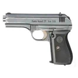 CZ Mod. 27, Böhmische Waffenfabrik, police