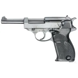 Walther Mod. P38 « Nullserie », deuxième variante, avec étui