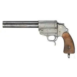 Pistolet de signalisation Walther, modèle militaire à canon long